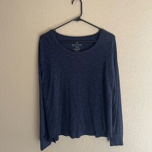 Women’s Navy Blue Heathered Sweater - American Eagle